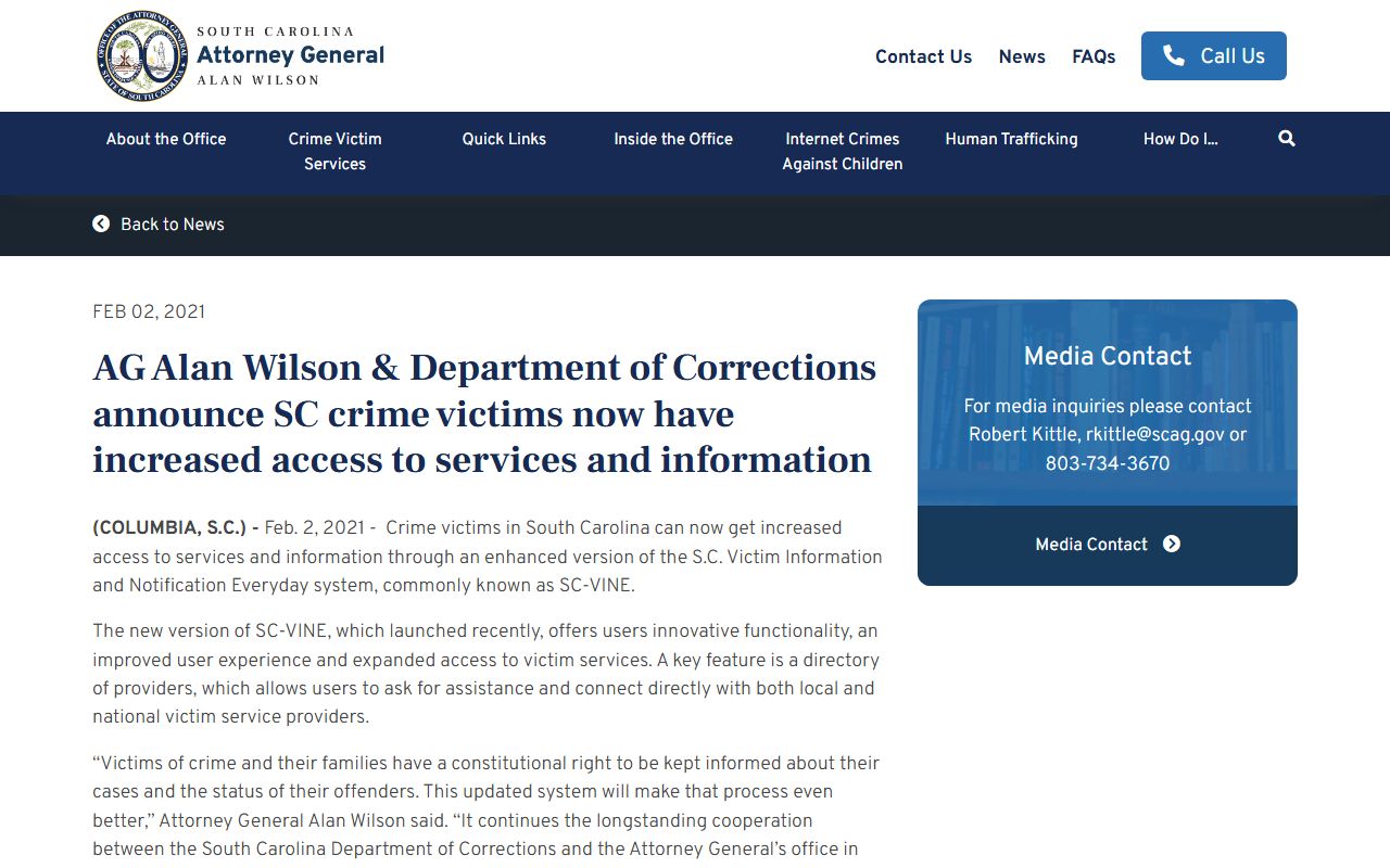 Cherokee County arrest records and court charges VINE announcement